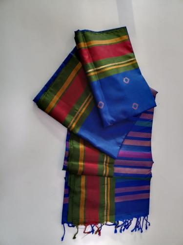 SOFT SILK SAREE WITH BLOUSE